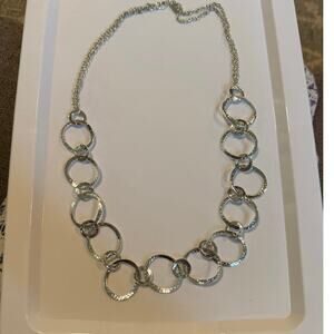Daisy Fuentes Silver-Tone Link Necklace